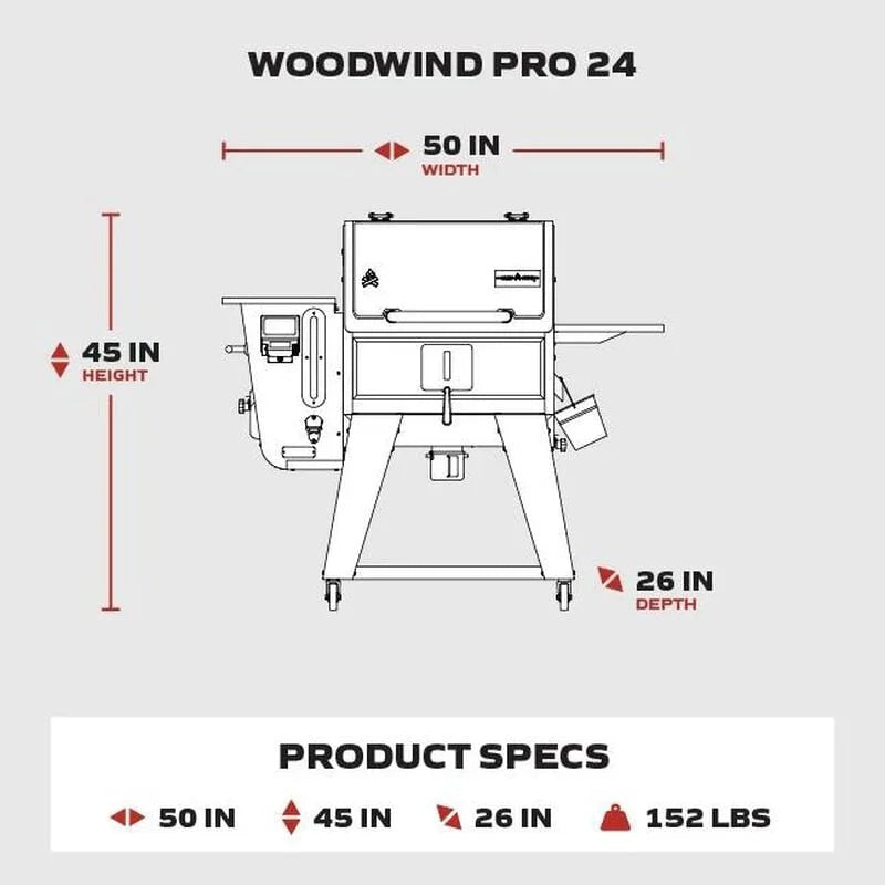 Camp Chef Woodwind Pro 24 Pellet Grill Nibeza Style
