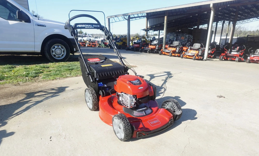 Toro 22″ Electric-Push Button Start Recycler Personal Pace Self-Propelled Gas Lawn Mower Nibeza Style