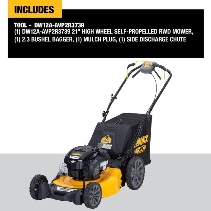 DEWALT 21″ 163cc Self-Propelled Lawn Mower Nibeza Style