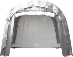 300x300 cm grey steel storage tent Nibeza Style