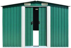 vidaXL Garden Shed 257x580x181 cm Metal Nibeza Style