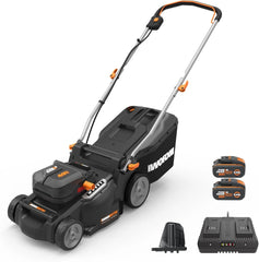WORX Nitro 40V 16″ Cordless Lawn Mower w/Brushless Motor 2.0 & Intellicut Nibeza Style