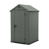 Keter DARWIN 4×4 wooden resin garden shed Nibeza Style