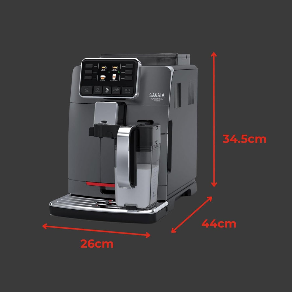 Gaggia Cadorna Prestige cocoa/coffee/espresso Nibeza Style