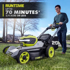 40V HP Brushless 21″ Self-Propelled Multi-Blade Mower Kit Nibeza Style