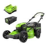 Greenworks 80V 21″ Cordless Self-Propelled Lawn Mower Nibeza Style