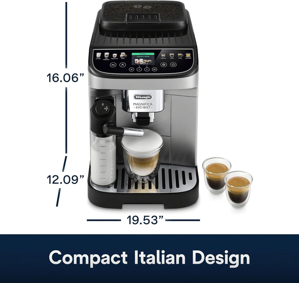 De’Longhi Magnifica Evo Next Fully Automatic Espresso Machine Nibeza Style