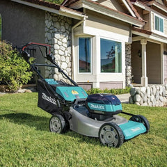 Makita 40V max XGT Brushless 21″ Self‐Propelled Commercial Lawn Mower Kit GML01PL Nibeza Style