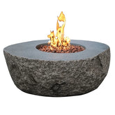 Elementi Boulder Outdoor Fire Pit Table Nibeza Style