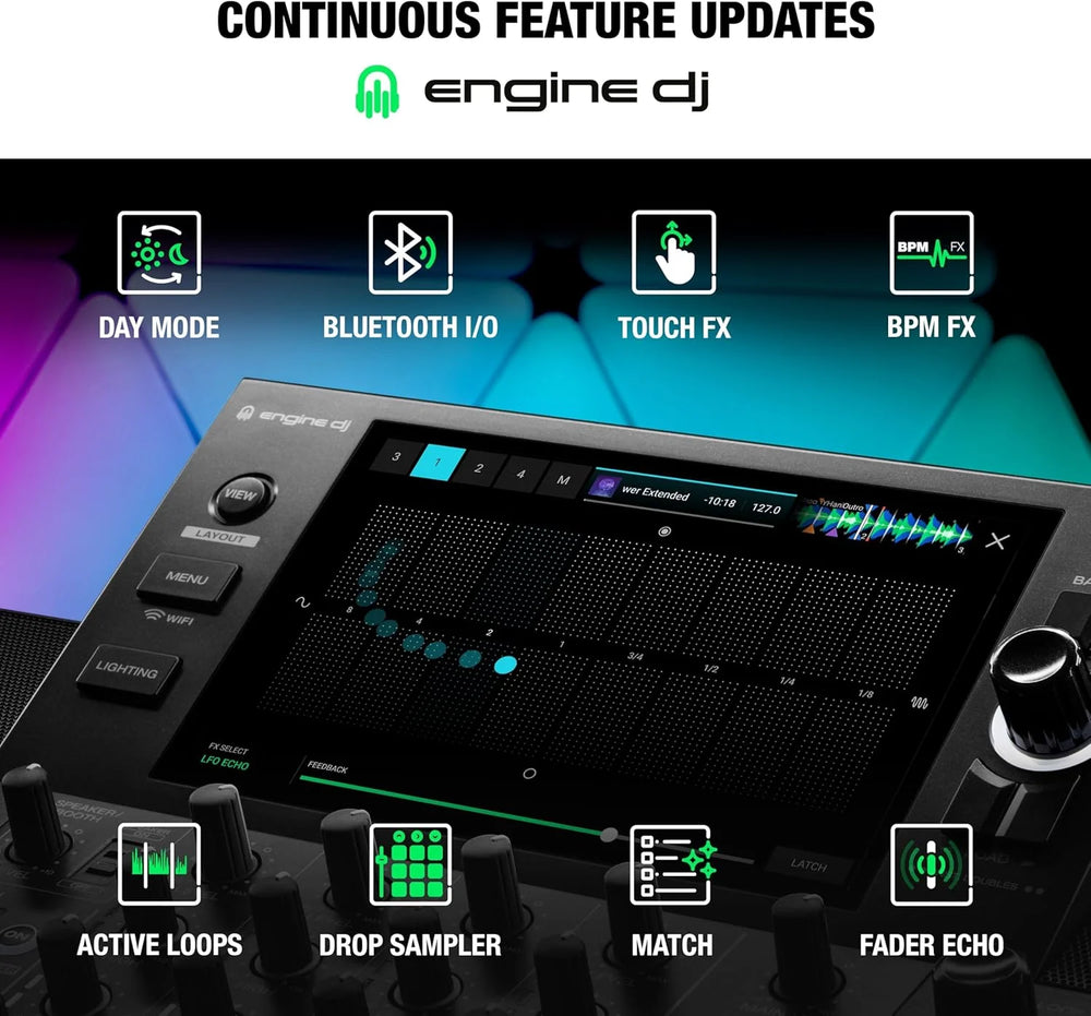 Denon DJ SC LIVE 4 4-Deck Standalone DJ Nibeza Style