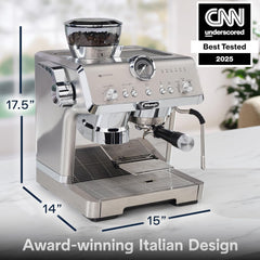 De’Longhi La Specialista Opera Espresso Machine with Cold Brew Nibeza Style