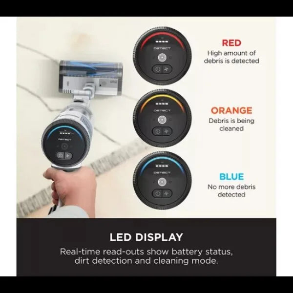 Shark Detect Clean & Empty Pet Cordless Vacuum Cleaner iw4621ukt Nibeza Style