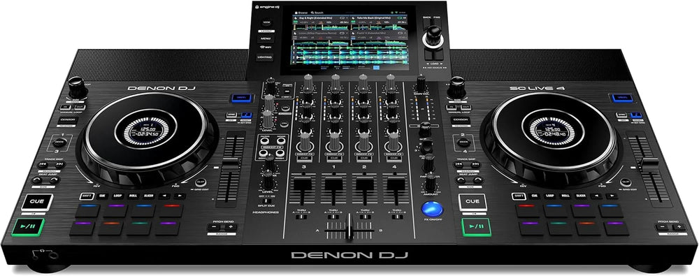 Denon DJ SC LIVE 4 4-Deck Standalone DJ Nibeza Style