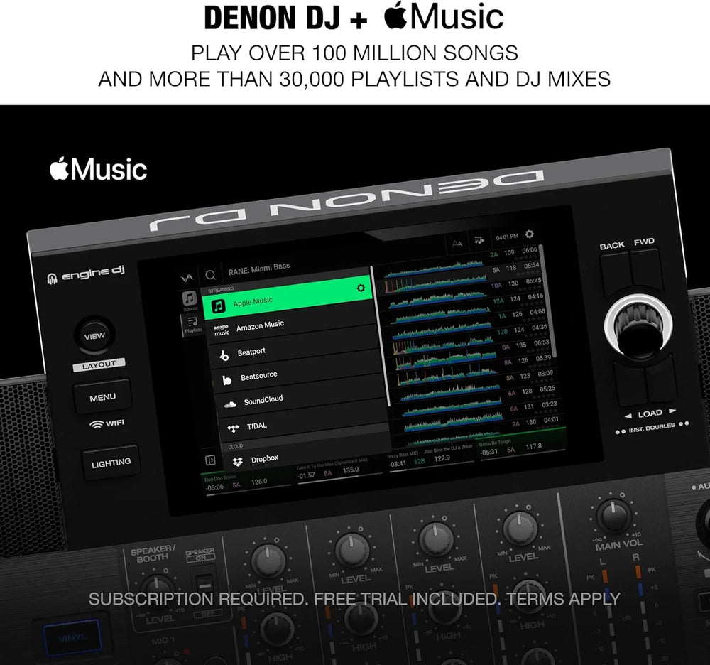 Denon DJ SC LIVE 4 4-Deck Standalone DJ Nibeza Style