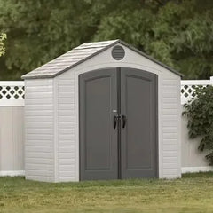 LIFETIME 8 X 5 Ft Outdoor Storage Shed with Window Nibeza Style