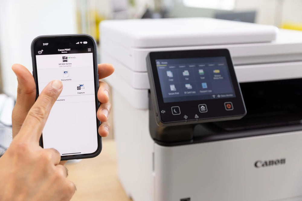 Canon imageCLASS MF465dw Wireless Mobile-Ready Duplex Laser All-In-One Monochrome Printer Nibeza Style
