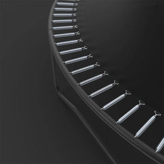 Acon Air 12ft Round Trampoline with Premium Net and Ladder Nibeza Style