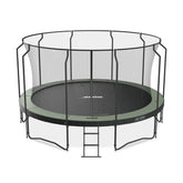 Acon Air 15ft Round Trampoline with Premium Net and Ladder Nibeza Style