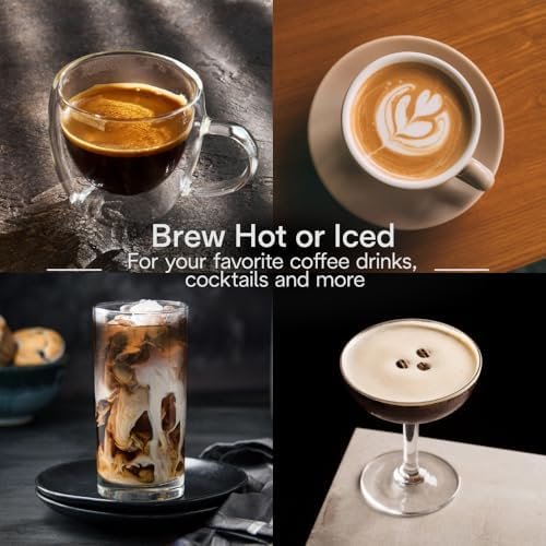 De’Longhi Magnifica Start Automatic Espresso Machine with Manual Milk Frother & Built in Grinder – 3 One-Touch Recipes, Easy-to-Clean, Home Barista Coffee Maker for Lattes, Cappuccino, Iced Coffee Nibeza Style