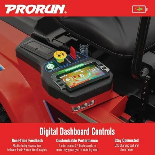 60V Zero Turn Riding Lawn Mower Nibeza Style