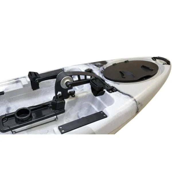 BKC PK11 10.6′ Single Propeller Pedal Drive Fishing Kayak Nibeza Style