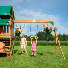 Backyard Discovery Belmont All Cedar Swing Set Nibeza Style
