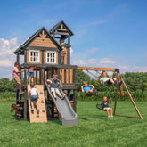 Backyard Discovery Mystic Tower Swing Set Nibeza Style