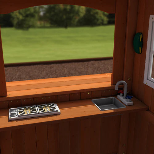 Backyard Discovery Shenandoah Cedar Wood Swing Set Slide Nibeza Style