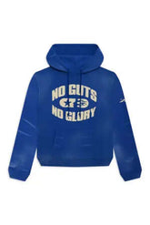 Blue Hoodie No Guts No Glory-NIBEZA Apparels-Nibeza Style