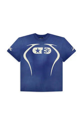 Blue Warm Up 11 Logo T Shirt