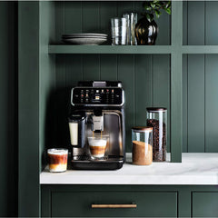 Philips 5500 Series Fully-Automatic Espresso Machine with LatteGo & Iced Coffee Nibeza Style