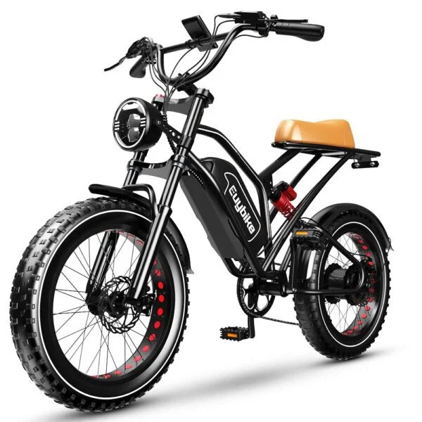 Euybike S4 Moped-Style Fat Tire Electric Bike Nibeza Style