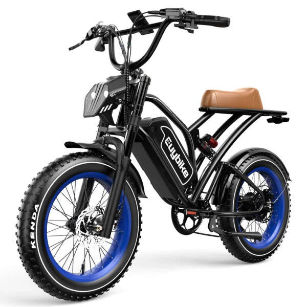 Euybike S4 Moped-Style Fat Tire Electric Bike Nibeza Style