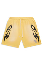 Flame Shorts Beige-NIBEZA Apparels-Nibeza Style