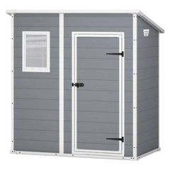 Keter Garden Shed Manor Pent 64 Grey Nibeza Style