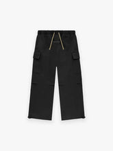 Kids Textured Nylon Field Pant Black-NIBEZA Apparels-Nibeza Style