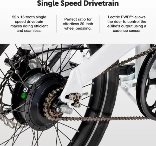 Lectric XP Lite Long-Range eBike Electric Commuter Bike Nibeza Style