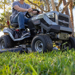 Murray MT100 42 in. 13.5 HP 500cc E1350 Series Briggs and Stratton Engine 6-Speed Manual Gas Riding Lawn Tractor Mower Nibeza Style