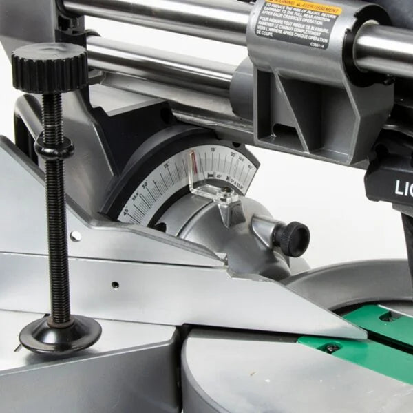 Metabo HPT MultiVolt 36V Sliding Miter Saw 10-Inch Blade C3610DRAQAM Nibeza Style