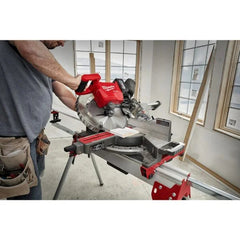Milwaukee M18 FUEL 12″ Dual Bevel Sliding Compound Miter Saw Kit Nibeza Style