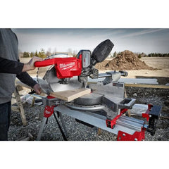 Milwaukee M18 FUEL 12″ Dual Bevel Sliding Compound Miter Saw Kit Nibeza Style