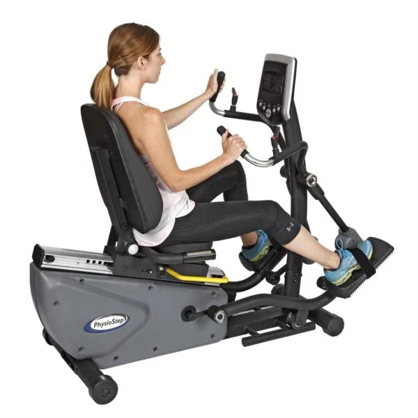 PhysioStep HXT Compact Recumbent Elliptical Cross Trainer with Fixed Seat Nibeza Style