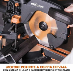 Radial miter saw R255SMS+ Nibeza Style