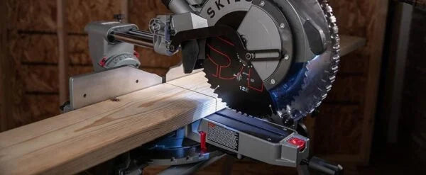 SKIL SPT88-01 12″ Worm Drive Dual Bevel Sliding Miter Saw Nibeza Style