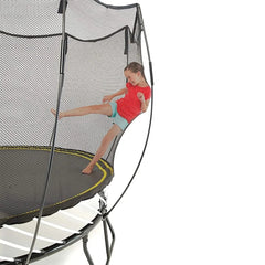 Springfree Kids 11 ft. Outdoor Large Square Trampoline with Enclosure Nibeza Style