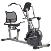 Sunny Health & Fitness Comfy Recumbent Cross Trainer Recumbent Elliptical Bike Nibeza Style