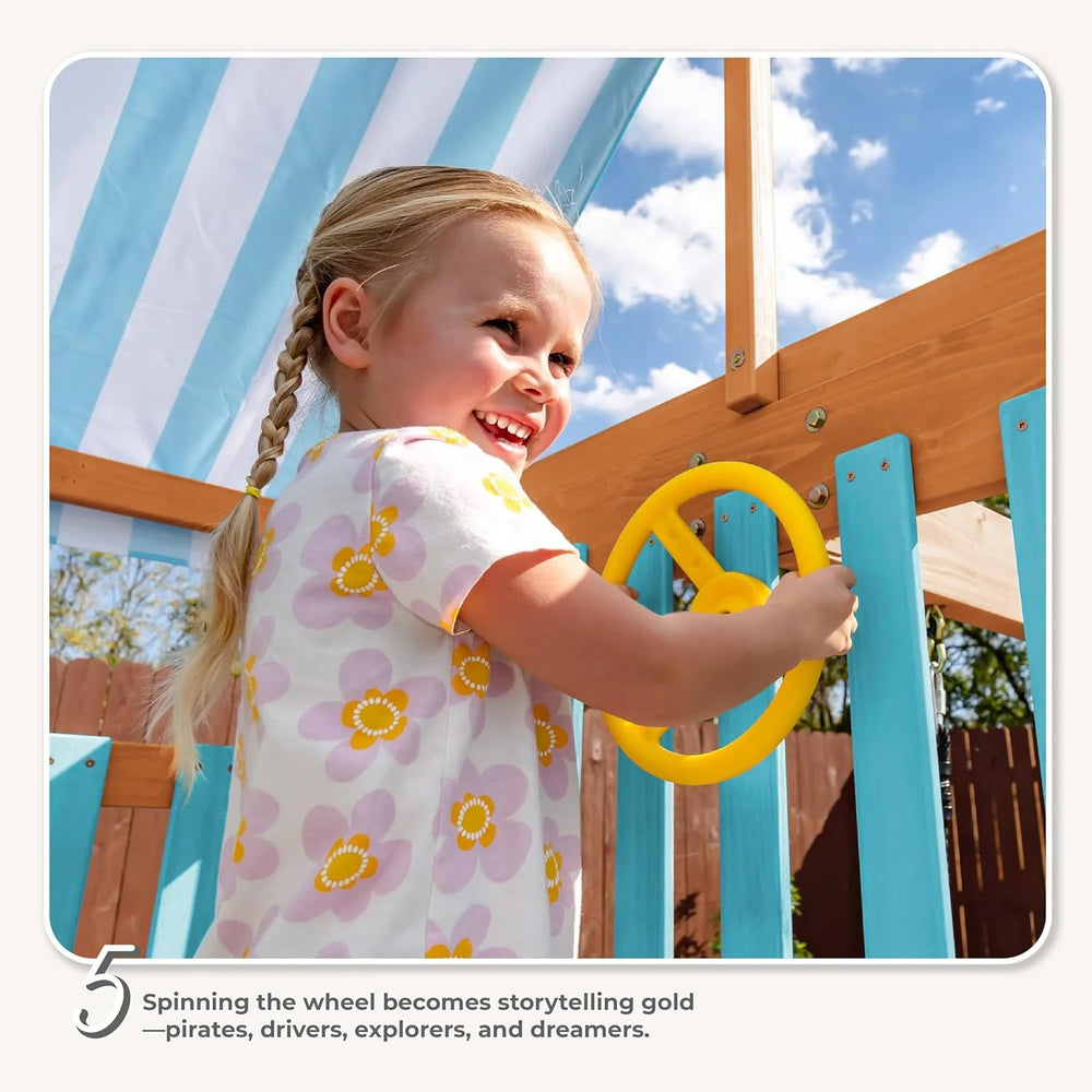 Teamson Kids Laguna Swing Set Playset Nibeza Style