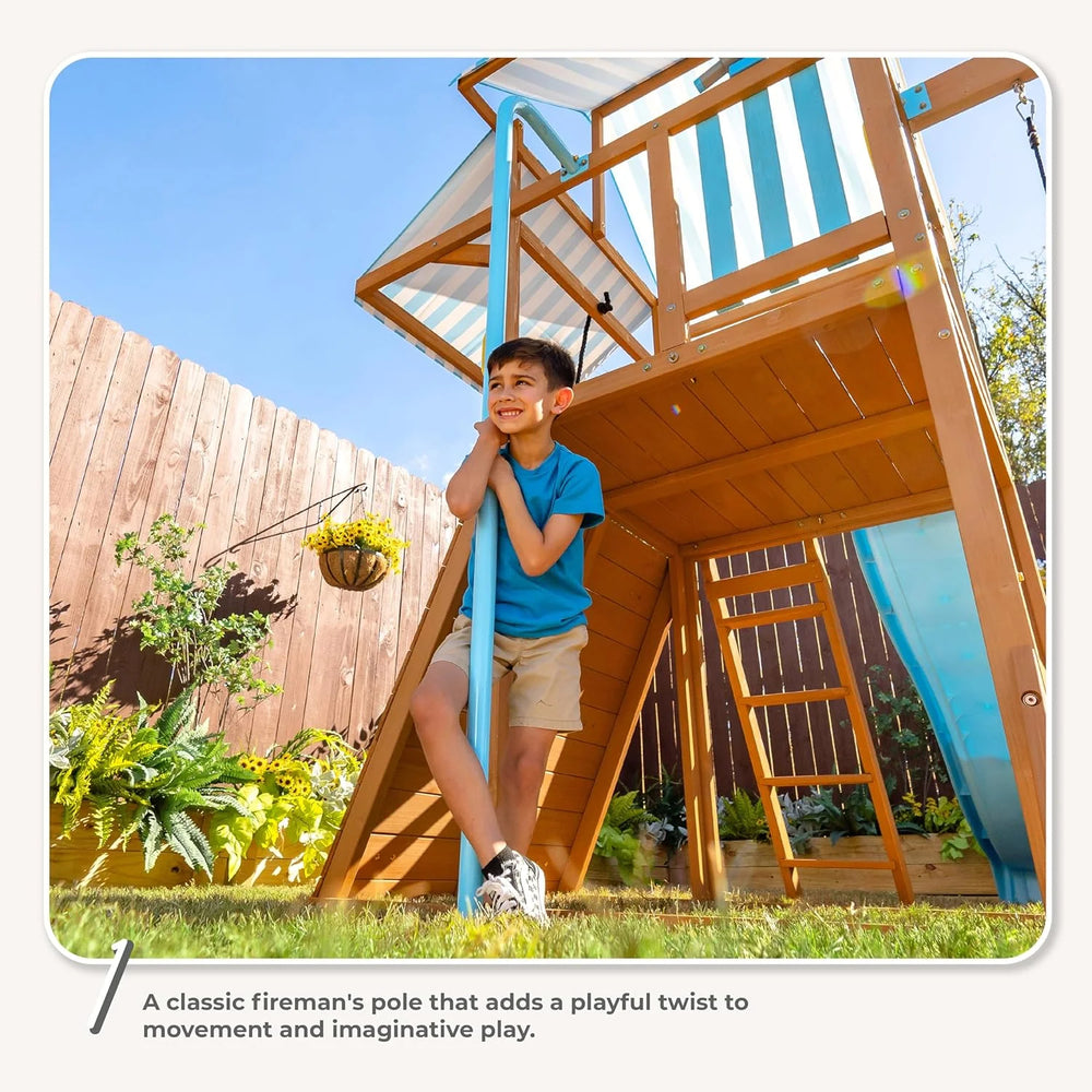 Teamson Kids Laguna Swing Set Playset Nibeza Style
