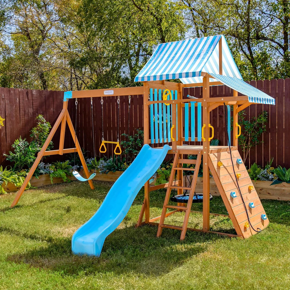 Teamson Kids Laguna Swing Set Playset Nibeza Style