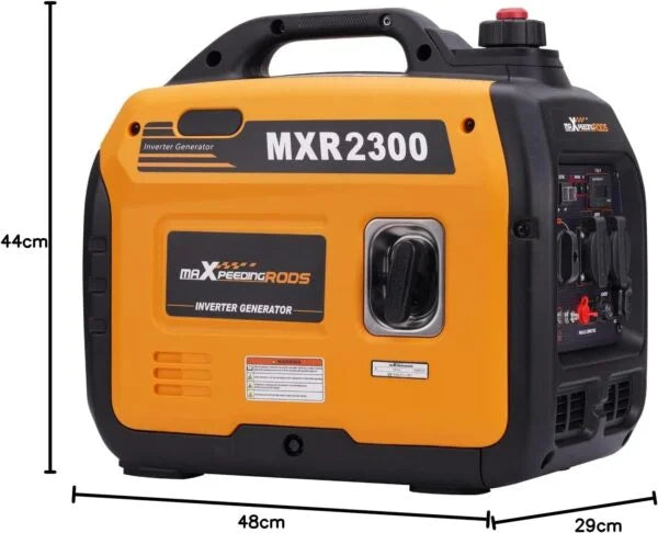 MaXpeedingrods 2300W Super Quiet 4-Stroke Petrol Inverter Generator Nibeza Style